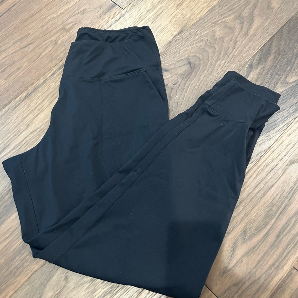 THE GYM PEOPLE Women's Joggers Pants Lightweight Athletic Black Large